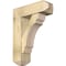 Ekena Millwork Olympic Craftsman Rough Sawn Bracket w/ Offset Brace, Douglas Fir, 8"W x 24"D x 32"H BKT0806X24X32OLY04RDF - alternate 1